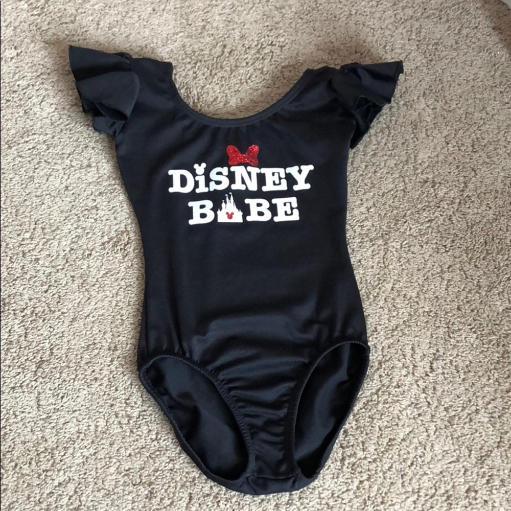 Girls size small (4-5) Disney babe leotard